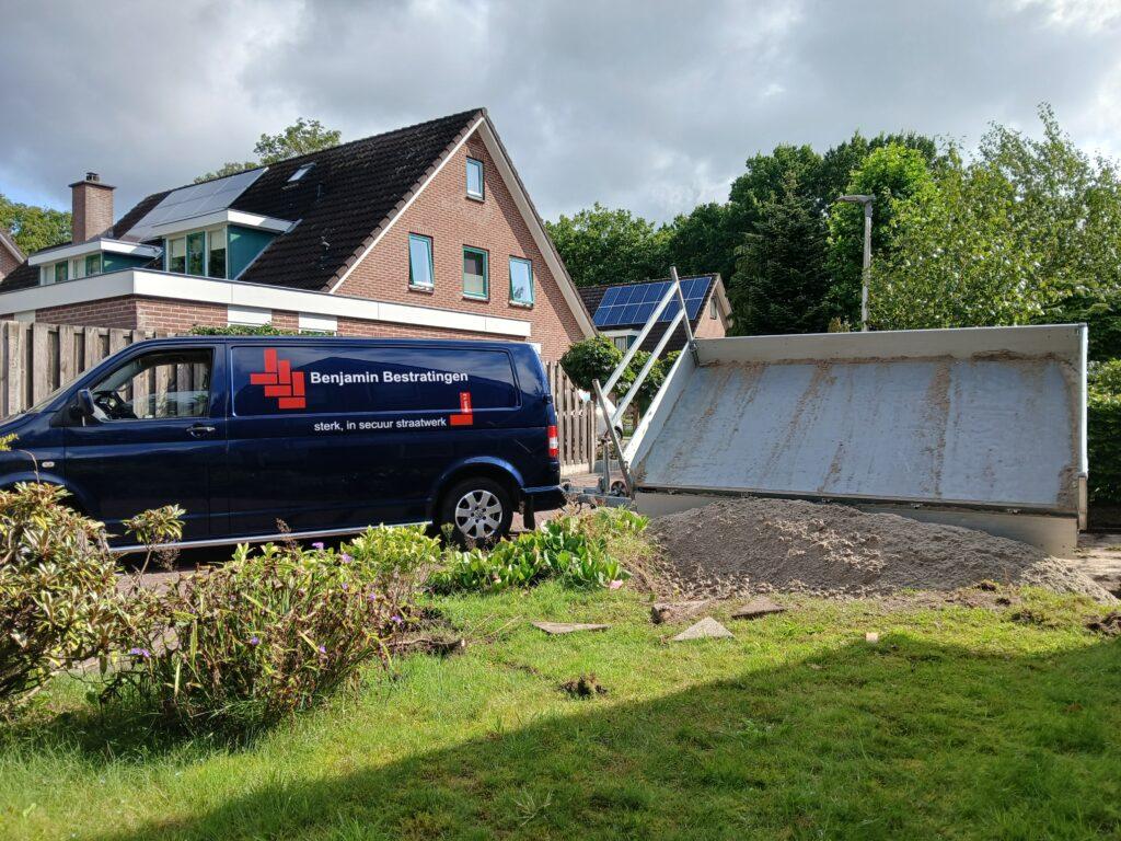 oprit verbreden